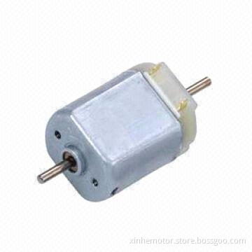 Micro DC motor, 20.4X25LX15.4ThkXshaft OD2mm, suitable for rearview mirror, slot car